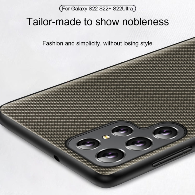 For Samsung Galaxy S25 5G Carbon Fiber Texture Printing Phone Case(Gold) - Galaxy S25 5G Cases by buy2fix | Online Shopping UK | buy2fix