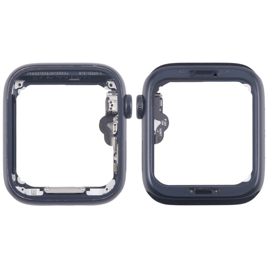 For Apple Watch SE 2022 44MM GPS Aluminium Alloy Middle Frame Bezel Plate with Crown Spin Axis Flex Cable(Midnight) - Middle Frame by buy2fix | Online Shopping UK | buy2fix