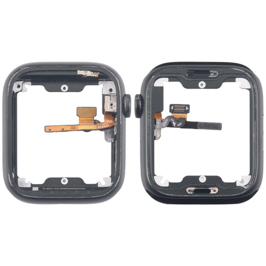 For Apple Watch Series 7 41MM LTE Aluminium Alloy Middle Frame Bezel Plate with Crown Spin Axis Flex Cable(Green) - Middle Frame by buy2fix | Online Shopping UK | buy2fix