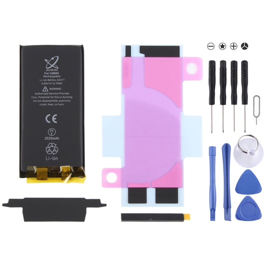 For iPhone 12 mini 2520mAh JUXIN Zero Cycle Li-ion Battery - For iPhone by buy2fix | Online Shopping UK | buy2fix