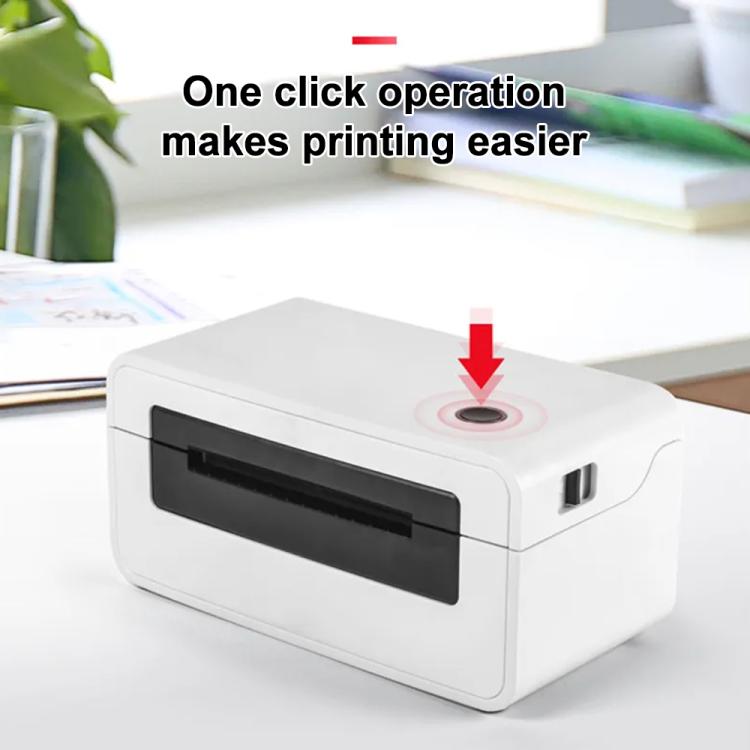 HPRT N41 Bluetooth Version Express Electronic Waybill Printer, Plug:US Plug(White) - Printer by buy2fix | Online Shopping UK | buy2fix