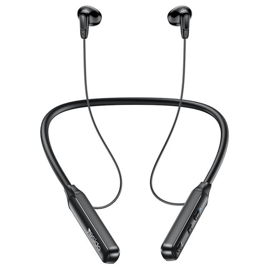 Yesido YSP21 Magnetic Neckband Wireless Bluetooth Earphone(Black) - Neck-mounted Earphone by Yesido | Online Shopping UK | buy2fix