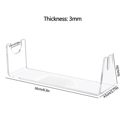 YX021-2 Acrylic Swiss Army Knife Display Knife Holder, Size: 16x4.5x5cm - Shelf & Hooks by buy2fix | Online Shopping UK | buy2fix