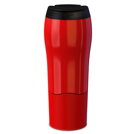 Portable Mighty Mug Solo Travel Coffee Herbal Ice Tea Fizzy Drink Mug Water Bottle Cup, Capacity: 500ml(Red) - Kettles by buy2fix | Online Shopping UK | buy2fix
