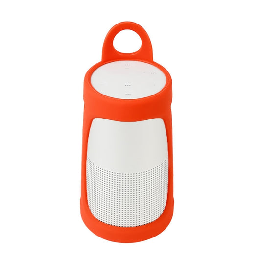 Portable Silica Gel Bluetooth Speaker Protective Case for BOSE Soundlink Revolve+ (Orange) - Protective Case by buy2fix | Online Shopping UK | buy2fix