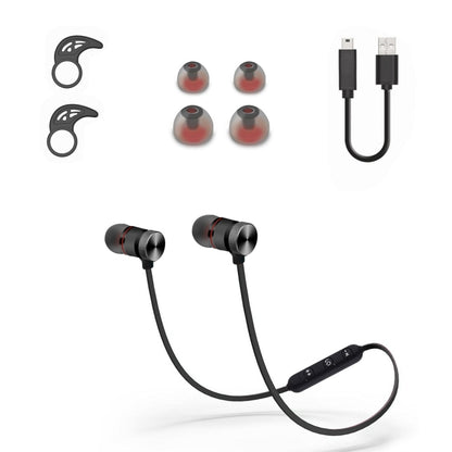 BTH-838 Stereo Sound Quality Magnetic Absorption V4.1 Bluetooth Sports Headset, Bluetooth Distance: 10m, For iPad, iPhone, Galaxy, Huawei, Xiaomi, LG, HTC and Other Smart Phones(Black) - Neck-mounted Earphone by buy2fix | Online Shopping UK | buy2fix