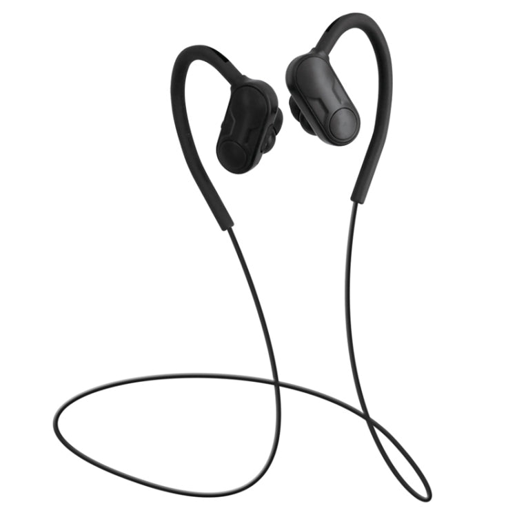 BTH-Y9 Ultra-light Ear-hook Wireless V4.1 Bluetooth Earphones with Mic(Black) - Bluetooth Earphone by buy2fix | Online Shopping UK | buy2fix