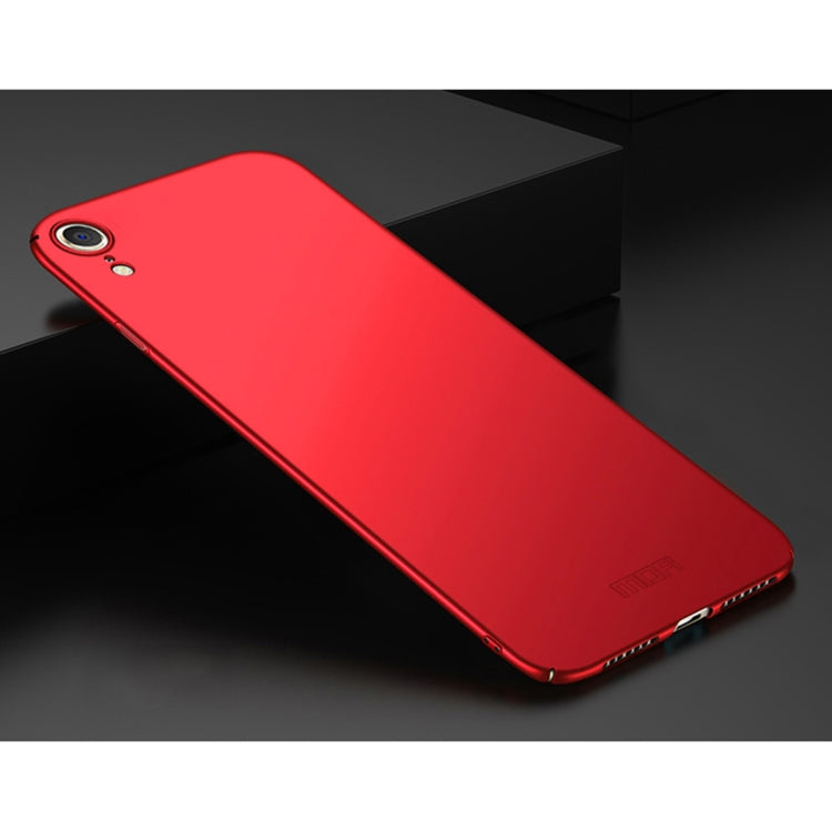 For iPhone XR MOFI Frosted PC Ultra-thin Full Coverage Protective Case (Red) - More iPhone Cases by MOFI | Online Shopping UK | buy2fix