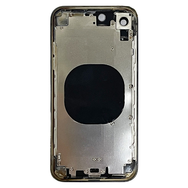 Back Cover with Appearance Imitation of iP15 Pro for iPhone XR(Titanium Gray) - Back Cover by buy2fix | Online Shopping UK | buy2fix