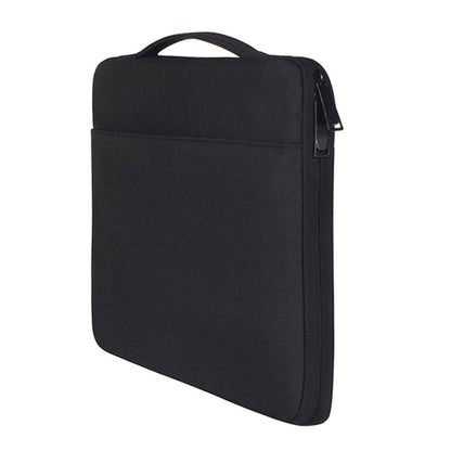 11.6 inch Fashion Casual Polyester + Nylon Laptop Handbag Briefcase Notebook Cover Case, For Macbook, Samsung, Lenovo, Xiaomi, Sony, DELL, CHUWI, ASUS, HP(Black) - Other by buy2fix | Online Shopping UK | buy2fix