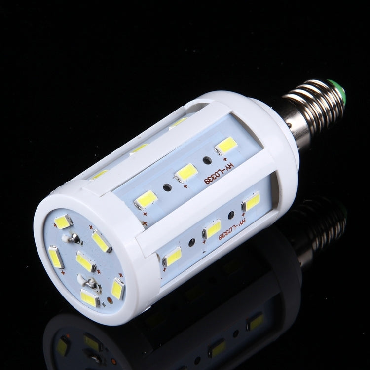 5W PC Case Corn Light Bulb, E14 380LM 24 LED SMD 5730, AC 85-265V(Warm White) - LED Blubs & Tubes by buy2fix | Online Shopping UK | buy2fix