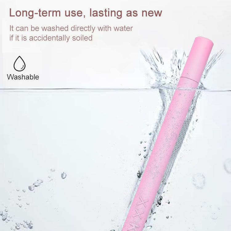 LOVE MEI For Apple Pencil 2 Middle Finger Shape Stylus Pen Silicone Protective Case Cover (Pink) - Pencil Accessories by LOVE MEI | Online Shopping UK | buy2fix