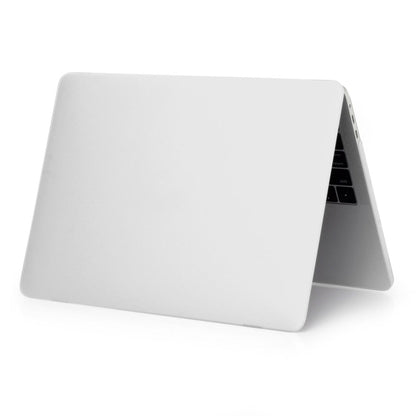 ENKAY Hat-Prince 2 in 1 Frosted Hard Shell Plastic Protective Case + Europe Version Ultra-thin TPU Keyboard Protector Cover for 2016 MacBook Pro 13.3 Inch with Touch Bar (A1706) (White) - MacBook Pro Cases by ENKAY | Online Shopping UK | buy2fix