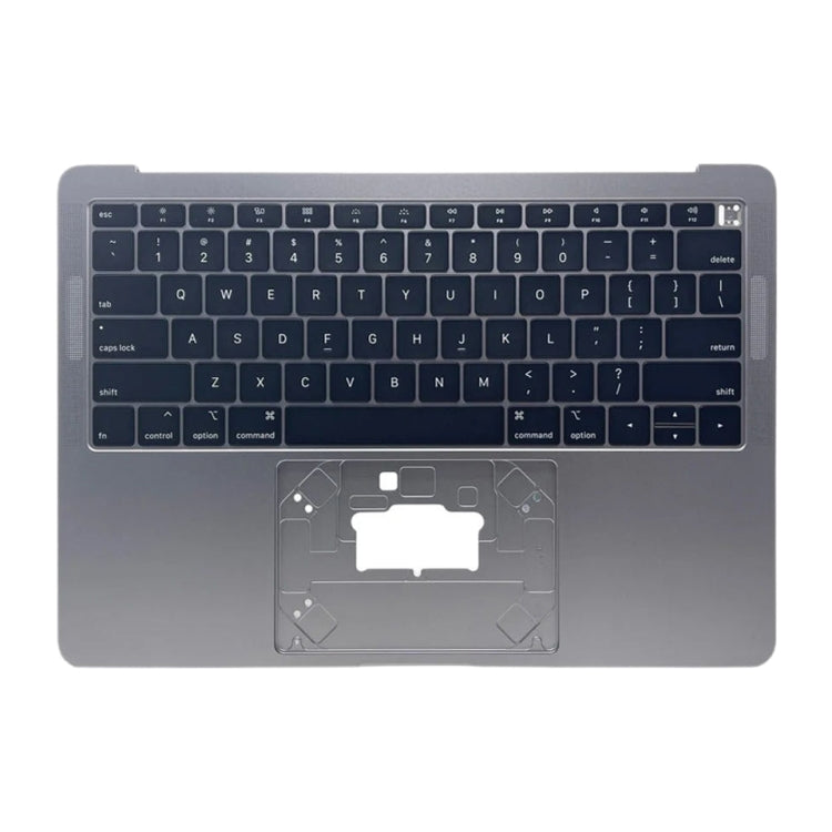 For Macbook Air 13 2020 M1 A2337 EMC3598 C-side Cover + US Edition Key Board (Grey) - Bottom Cover by buy2fix | Online Shopping UK | buy2fix