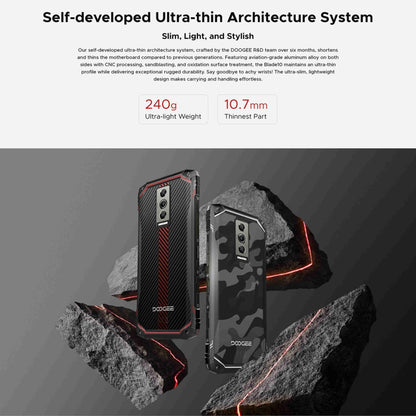 [HK Warehouse] DOOGEE Blade 10, 4GB+128GB, 6.56 inch Android 14 Spreadtrum T606 Octa Core, Network: 4G, OTG (Camouflage Grey) - DOOGEE by DOOGEE | Online Shopping UK | buy2fix