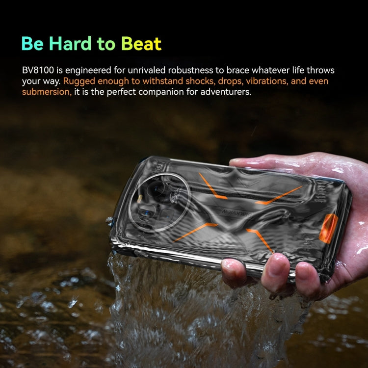 [HK Warehouse] Blackview BV8100 Rugged Phone, 12GB+256GB, 6.5 inch Android 14 MediaTek Helio G99 Octa Core up to 2.2GHz, Network: 4G, NFC, OTG (Green) - Blackview by Blackview | Online Shopping UK | buy2fix