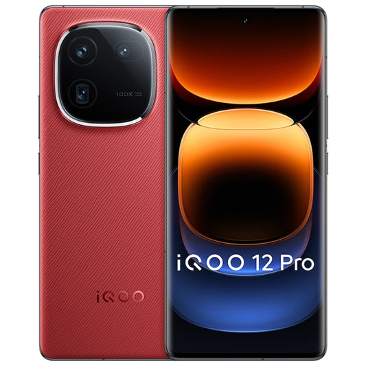 vivo iQOO 12 Pro, Triple Back Cameras, 16GB+1TB, Face ID / Fingerprint Identification, 6.78 inch Android 14 OriginOS 4 Snapdragon 8 Gen 3 Octa Core, OTG, NFC, Network: 5G, Support Google Play (Red) - vivo by vivo | Online Shopping UK | buy2fix