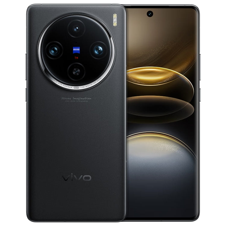 vivo X100s Pro, Triple Back Cameras, 16GB+512GB, Face ID / Fingerprint Identification, 6.78 inch Android 14 OriginOS 4 Dimensity 9300+ Octa Core, OTG, NFC, Network: 5G, Support Google Play (Black) - vivo by vivo | Online Shopping UK | buy2fix