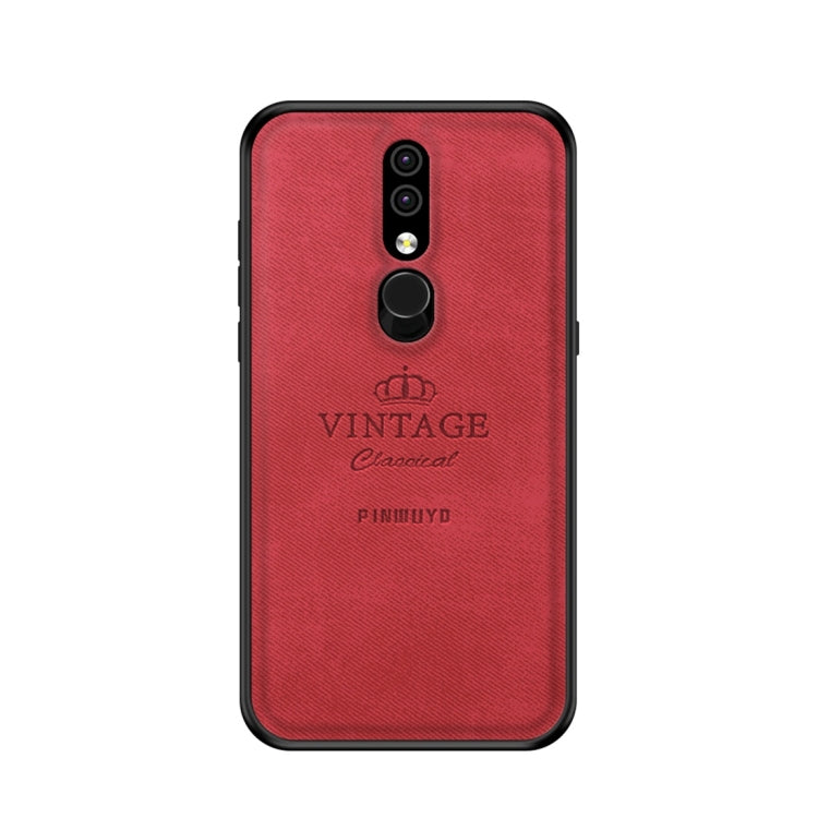 PINWUYO Shockproof Waterproof Full Coverage PC + TPU + Skin Protective Case for Nokia 4.2 (Red) - Nokia Cases by PINWUYO | Online Shopping UK | buy2fix