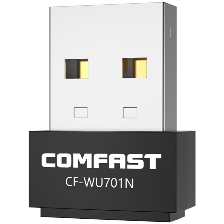 COMFAST CF-WU701N 150Mbps 2.4GHz WiFi4 Mini USB Network Adapter - USB Network Adapter by COMFAST | Online Shopping UK | buy2fix