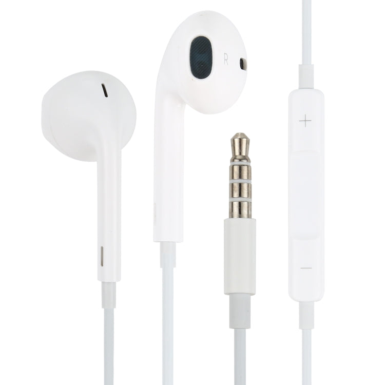 3.5mm Wired Earphone for Android Phones / PC / MP3 Player / Laptops, Cable Length:1.2m(White) - In Ear Wired Earphone by buy2fix | Online Shopping UK | buy2fix