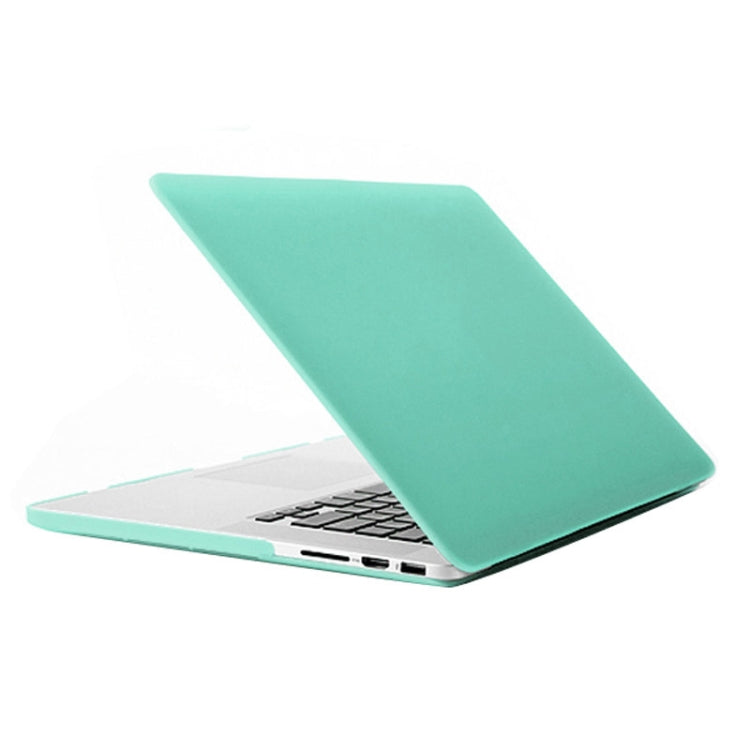 Laptop Frosted Hard Plastic Protection Case for Macbook Pro Retina 13.3 inch(Green) - MacBook Pro Cases by buy2fix | Online Shopping UK | buy2fix