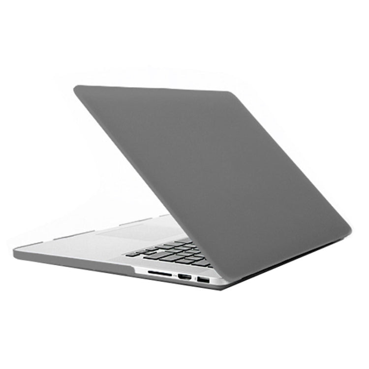 Laptop Frosted Hard Plastic Protection Case for Macbook Pro Retina 13.3 inch(Grey) - MacBook Pro Cases by buy2fix | Online Shopping UK | buy2fix