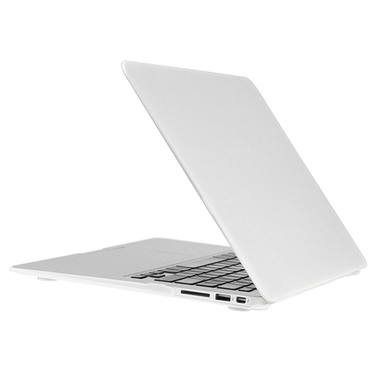 ENKAY for Macbook Air 11.6 inch (US Version) / A1370 / A1465 Hat-Prince 3 in 1 Frosted Hard Shell Plastic Protective Case with Keyboard Guard & Port Dust Plug(White) - MacBook Air Cases by ENKAY | Online Shopping UK | buy2fix