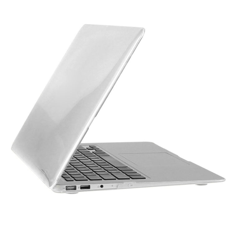 ENKAY for Macbook Air 11.6 inch (US Version) / A1370 / A1465 Hat-Prince 3 in 1 Crystal Hard Shell Plastic Protective Case with Keyboard Guard & Port Dust Plug(White) - MacBook Air Cases by ENKAY | Online Shopping UK | buy2fix