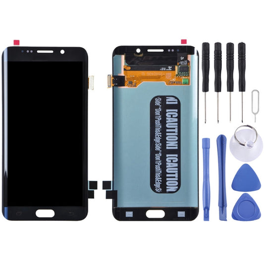 Original LCD Display + Touch Panel for Galaxy S6 edge+ / G928, G928F, G928G, G928T, G928A, G928I(Blue) - Galaxy S Series Parts by buy2fix | Online Shopping UK | buy2fix