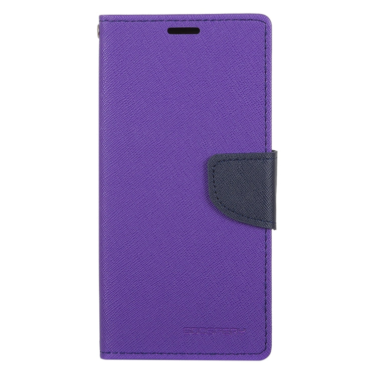 GOOSPERY FANCY DIARY Horizontal Flip PU Leather Case for Galaxy S10 Plus, with Holder & Card Slots & Wallet (Purple) - Galaxy Phone Cases by GOOSPERY | Online Shopping UK | buy2fix