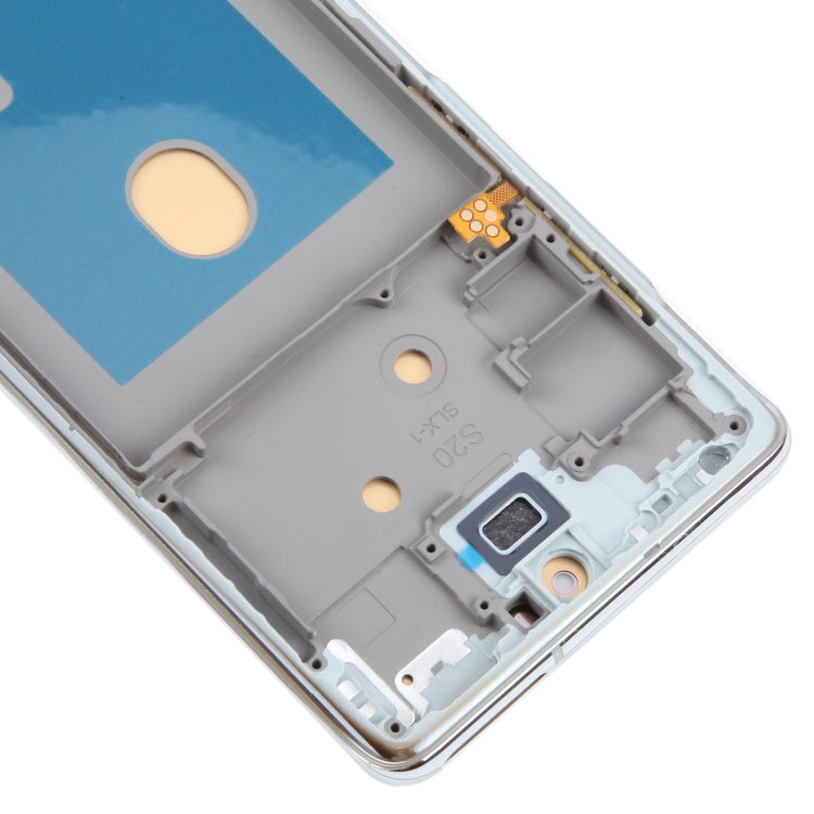 For Samsung Galaxy S20 FE SM-G780F 6.43 inch OLED LCD Screen Digitizer Full Assembly with Frame (Silver) - Galaxy S Series Parts by buy2fix | Online Shopping UK | buy2fix