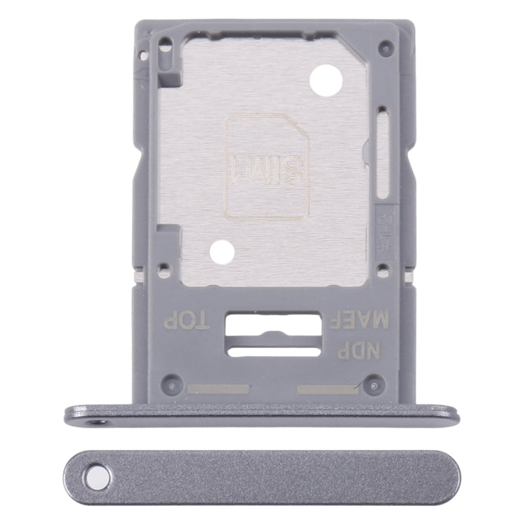 For Samsung Galaxy M15 SM-M156B Original SIM Card Tray + SIM Card Tray / Micro SD Card Tray (Grey) - Galaxy M Series Parts by buy2fix | Online Shopping UK | buy2fix