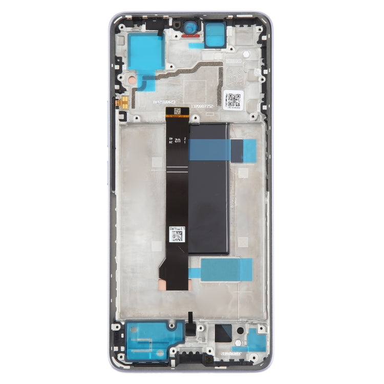 For Xiaomi Poco X6 Original AMOLED Material LCD Screen Digitizer Full Assembly with Frame (Purple) - LCD Screen by buy2fix | Online Shopping UK | buy2fix