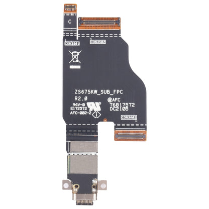 For Asus Smartphone for Snapdragon Insiders ZS675KW Charging Port Flex Cable - LCD Screen by buy2fix | Online Shopping UK | buy2fix