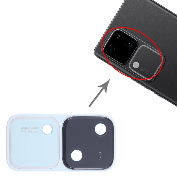 For vivo V30 Original Camera Lens Cover (Blue) - Camera Parts by buy2fix | Online Shopping UK | buy2fix