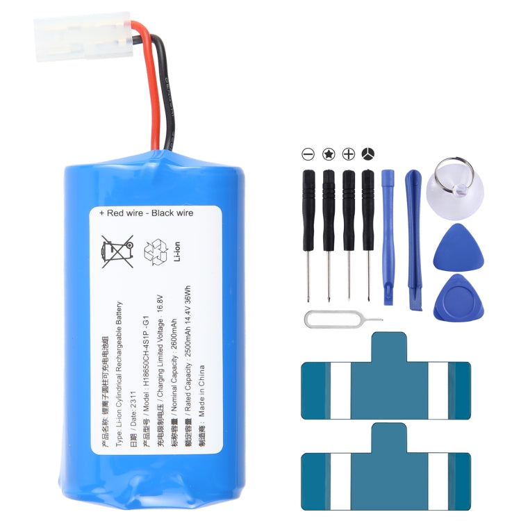 2500mAh 14.4V 36Wh H18650CH-4S1P Original Sweeping Machine Battery Replacement For Xiaomi MIJIA G1 - Others by buy2fix | Online Shopping UK | buy2fix