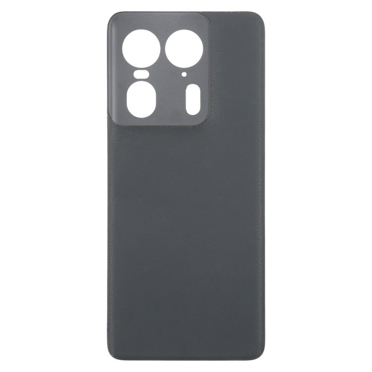 For Motorola Moto X50 Ultra Original Battery Back Cover(Black) - Back Cover by buy2fix | Online Shopping UK | buy2fix