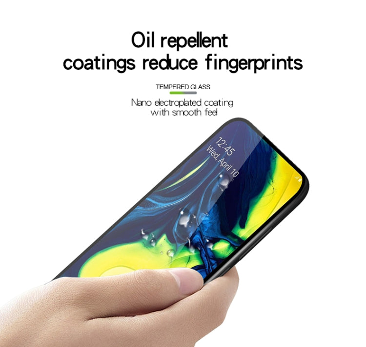 PINWUYO 9H 2.5D Full Glue Tempered Glass Film for Galaxy A70 - Galaxy Tempered Glass by PINWUYO | Online Shopping UK | buy2fix