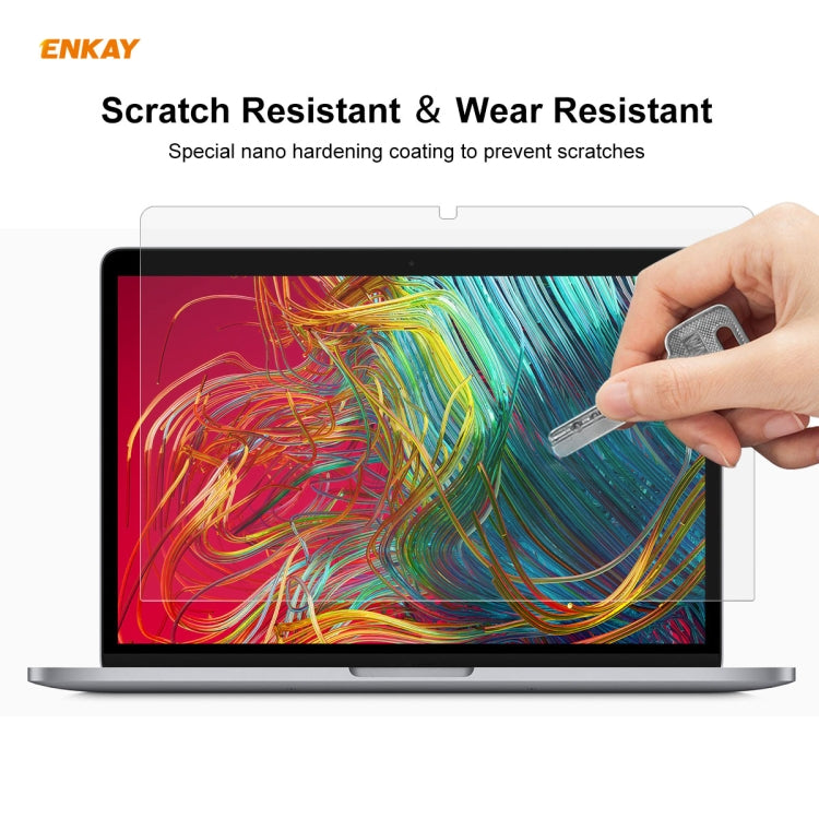 ENKAY Laptop Clear HD PET Screen Protector For MacBook Pro 16 inch A2141 (2019) - Screen Protectors by ENKAY | Online Shopping UK | buy2fix