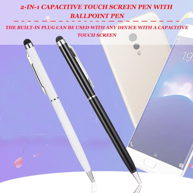 AT-18 3 in 1 Rotary Mobile Phone Touch Screen Handwriting Pen is Suitable for Apple / Huawei / Samsung(Silver) - Stylus Pen by buy2fix | Online Shopping UK | buy2fix