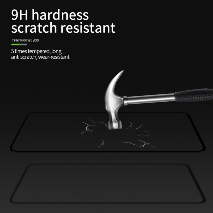 For OnePlus Nord N10 MOFI 9H 2.5D Full Screen Tempered Glass Film(Black) - OnePlus Tempered Glass by MOFI | Online Shopping UK | buy2fix