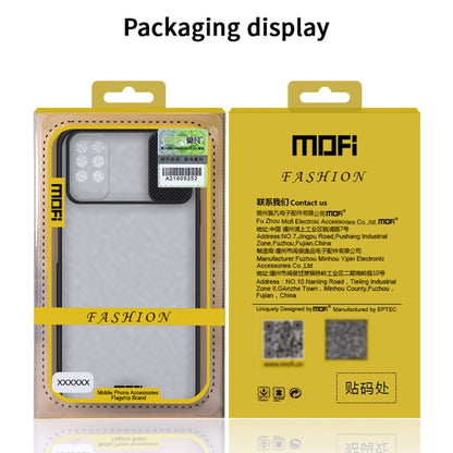 For INFINIX Note8 MOFI Xing Dun Series PC + TPU Anti-peep Waterproof And Anti-drop All-inclusive Protective Shell, Translucent Frosted(Black) - Infinix Cases by MOFI | Online Shopping UK | buy2fix