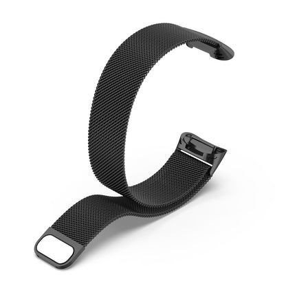 Milano Magnetic Metal Watch Band for Fitbit Charge 5(Black) - Watch Bands by buy2fix | Online Shopping UK | buy2fix