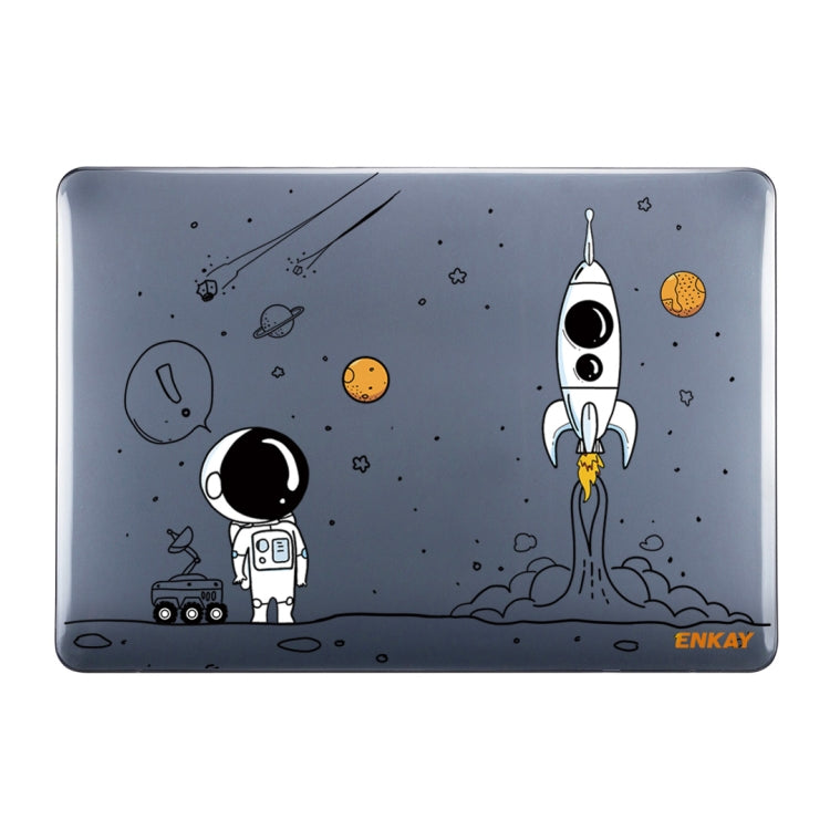 ENKAY Spaceman Pattern Laotop Protective Crystal Case for MacBook Pro 14.2 inch A2442 2021/A2779 2023(Spaceman No.1) - MacBook Pro Cases by ENKAY | Online Shopping UK | buy2fix