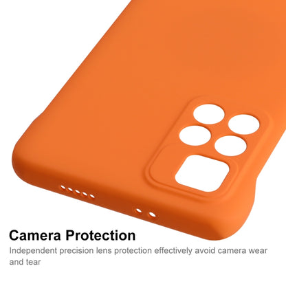 For Xiaomi Redmi Note 11 5G / Note 11T 5G Global / Note 11S 5G / Poco M4 Pro 5G Global  ENKAY Matte Frameless Hard PC Phone Case(Orange) - Xiaomi Cases by ENKAY | Online Shopping UK | buy2fix