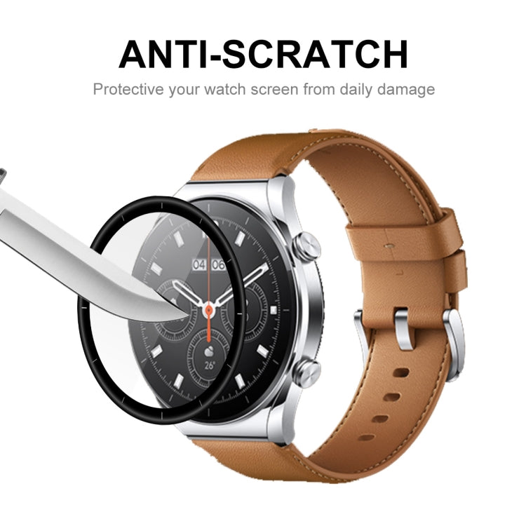 2 PCS For Xiaomi Watch S1 ENKAY Hat-Prince 3D Full Coverage Soft PC Edge + PMMA HD Protector Film - Screen Protector by ENKAY | Online Shopping UK | buy2fix