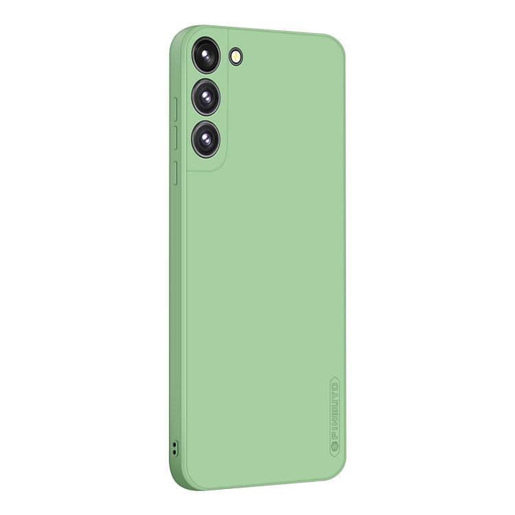 For Samsung Galaxy S22+ 5G PINWUYO Liquid Silicone TPU Phone Case(Green) - Galaxy S22+ 5G Cases by buy2fix | Online Shopping UK | buy2fix