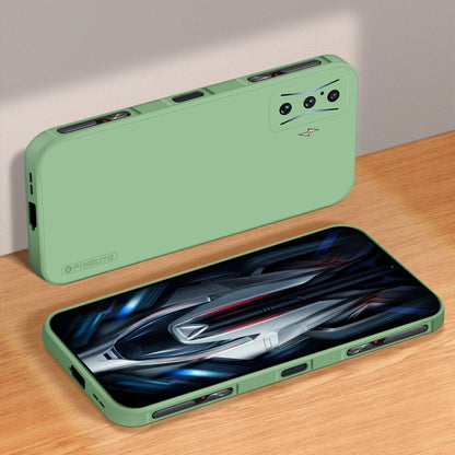 For Xiaomi Redmi K50 Gaming PINWUYO Sense Series Liquid Silicone TPU Phone Case(Green) - More Brand by PINWUYO | Online Shopping UK | buy2fix