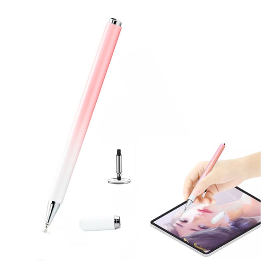 AT-28 Macarone Color Passive Capacitive Pen Mobile Phone Touch Screen Stylus with 1 Pen Head(Pink) - Stylus Pen by buy2fix | Online Shopping UK | buy2fix